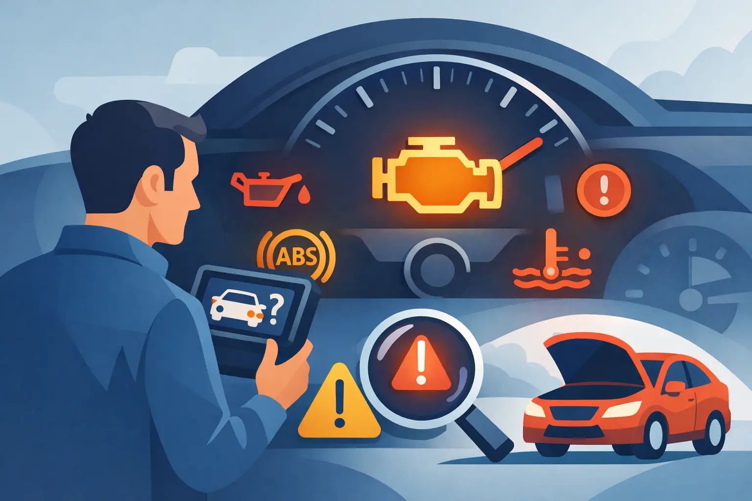 How to Read Engine Warning Lights