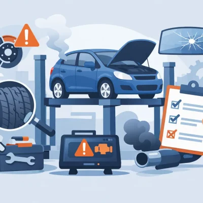 Top Reasons Cars Fail MOT Tests