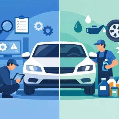 What’s the difference between MOT and service?