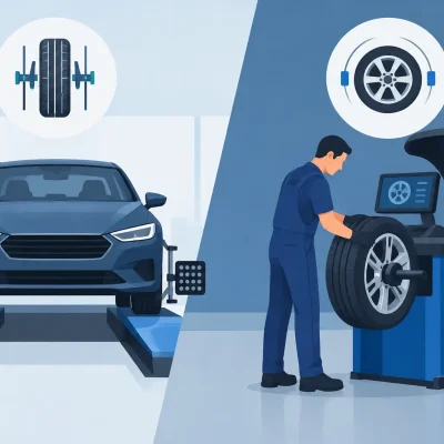 Wheel Alignment Versus Wheel Balancing Explained